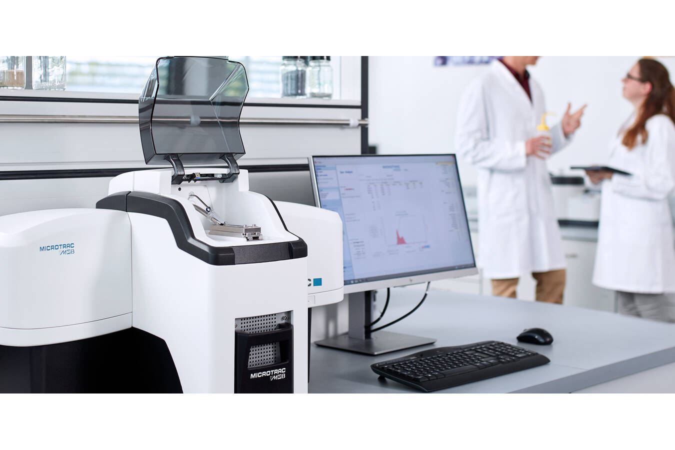 SYNC: A New Dimension in Particle Analysis The Microtrac MRB SYNC analyzer provides traditional users of laser diffraction technology with exciting new capabilities to characterize their materials. 
