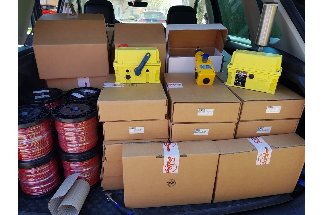 Another company relies on Promati for conveyor system safety Our new customer is now relying on Promati’s expertise when it comes to safety issues on their conveyor systems.