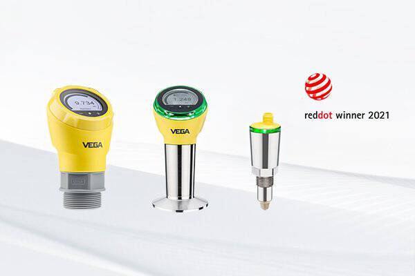 Three VEGA sensors win the Red Dot Design Award VEGA sensors are self-explanatory, functional and durable. These qualities these qualities resulted in a Red Dot Design Award 2021 for three new compact sensors of the VEGAPULS, VEGABAR and VEGAPOINT series.
