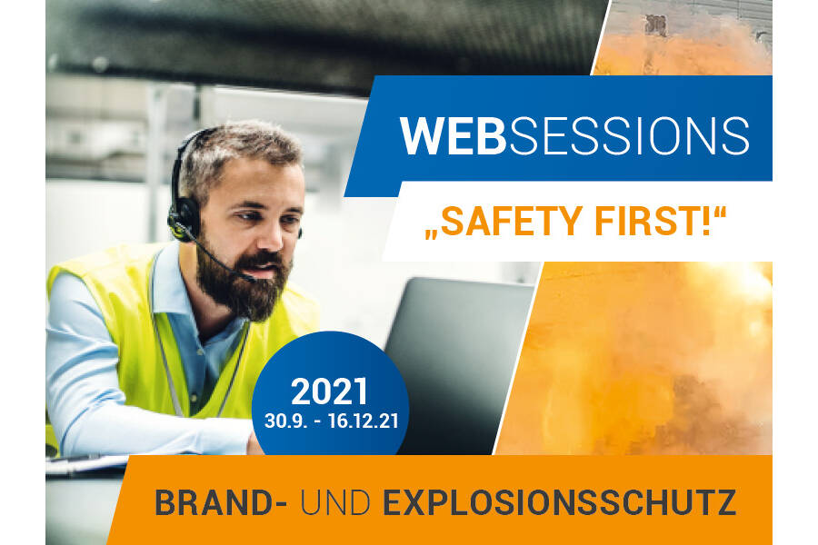 Websessions über Filteranlagen mit Brand- und Explosionsschutz 