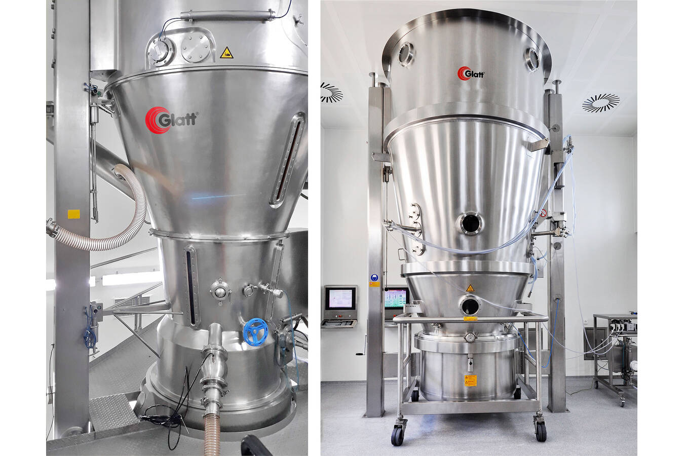 New fluid bed options for solvent-based processes  Glatt has expanded its range of services and capacities at the company’s Technology Centre in Weimar for trials and sample development