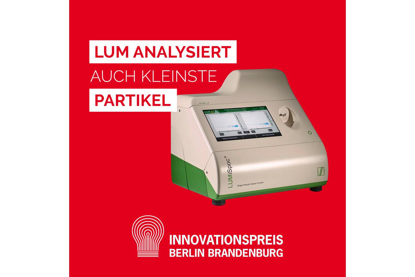 LUMiSpoc® -nominated for the Berlin Brandenburg Innovation Prize 2021 Innovation 