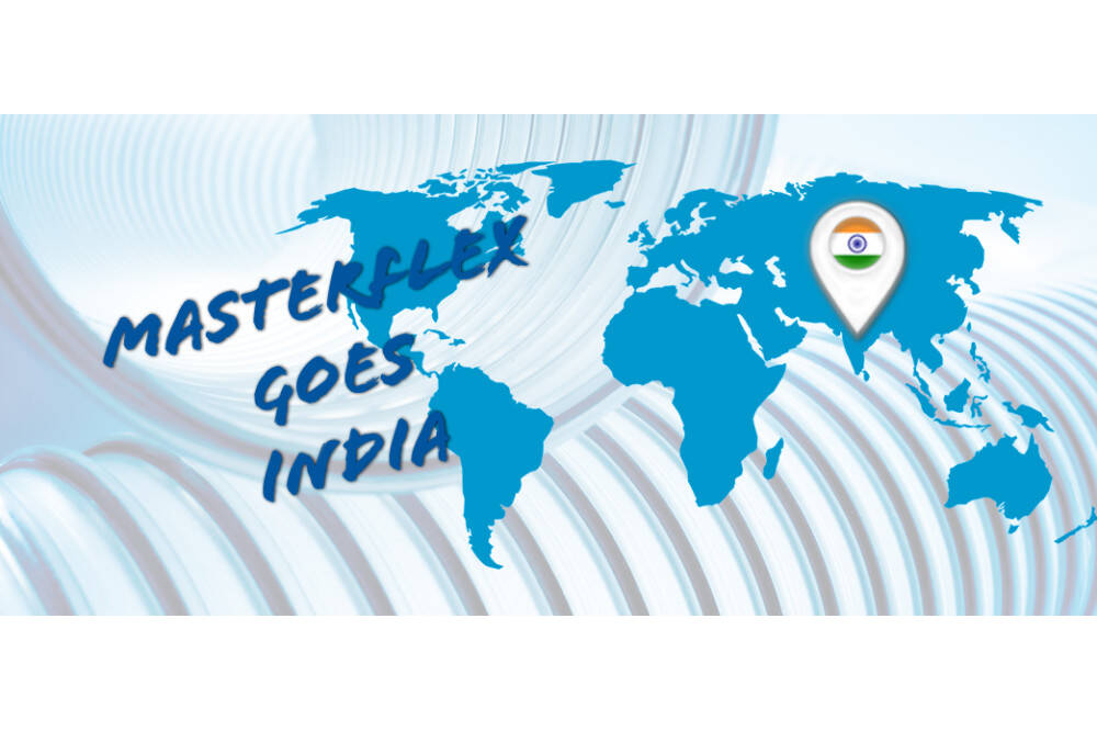  Masterflex expands business in India Masterflex, a specialist for technical hoses and connection systems, is expanding its commitment on the subcontinent with a new Internet presence and a local partner.