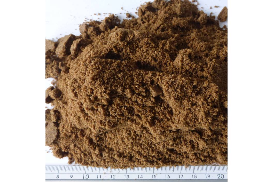   Fig. 5: Ground dog food after 20 seconds of grinding