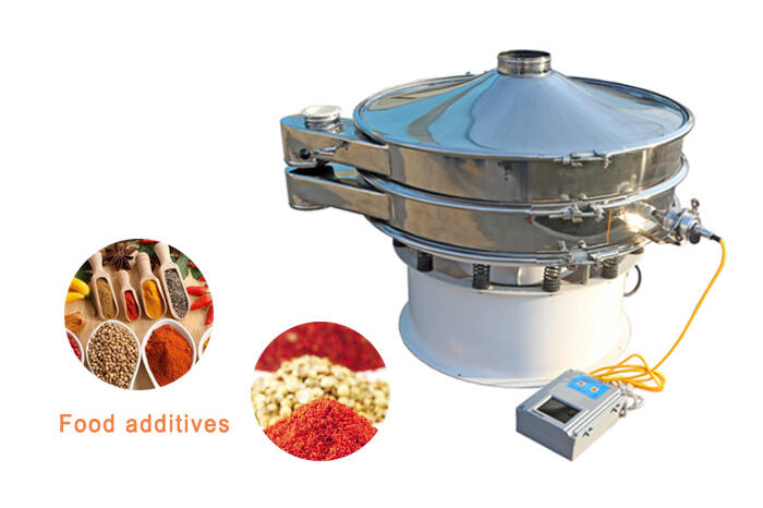 How to choose a sieving system for food additives  Properly selected sieving machines will improve the quality of the additive powder product, increase the product output, and prevent clogging of the screen mesh.