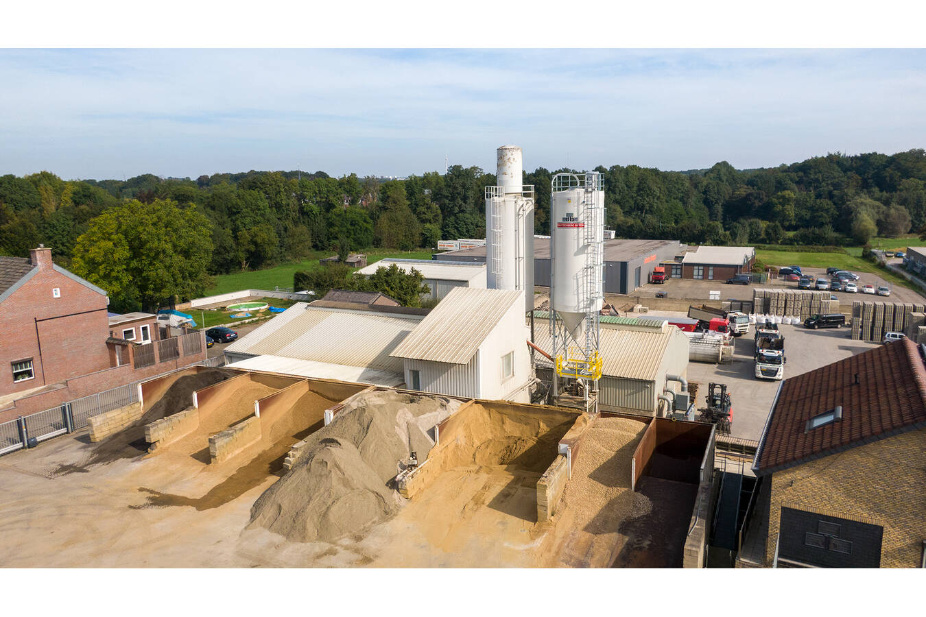 Composite silo 80m³ for cement storage Composites silos, Platform, Cage ladder