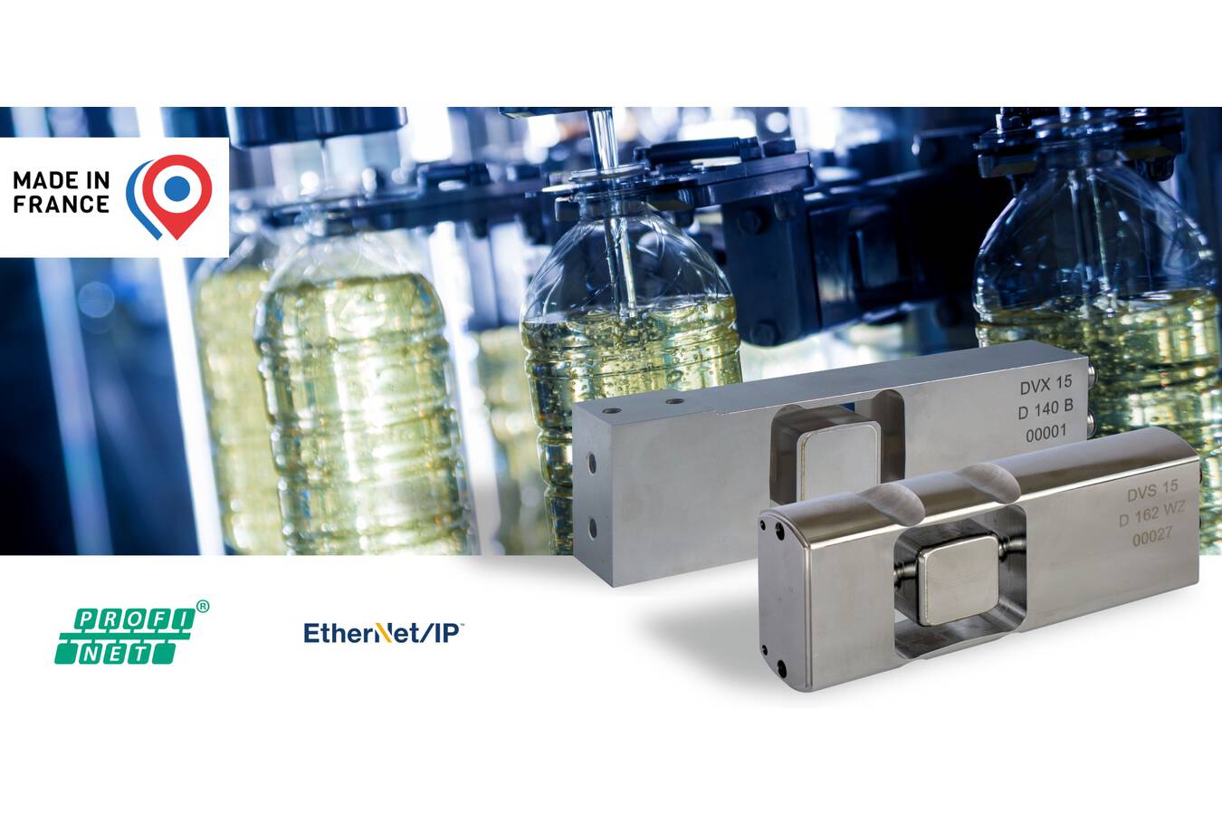 DVX and DVS digital load cells with industrial Ethernet connectivity DVX and DVS digital load cells have been developed for automated and dynamic weighing applications, such as rotary fillers and checkweighers.
