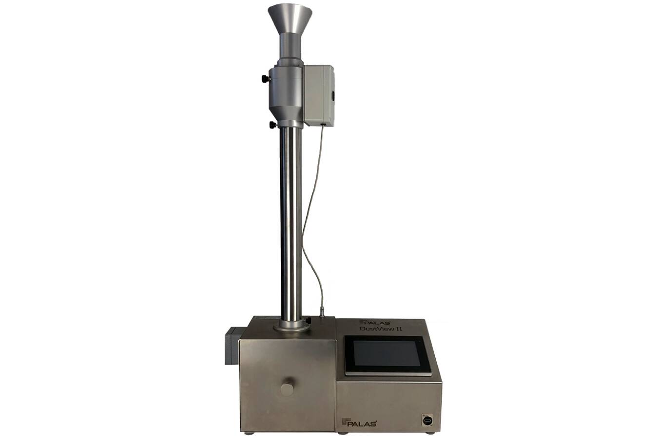 DustView II: precise dust measurement of powders and bulk solids DustView II is an easy-to-use, optical laboratory measuring instrument for characterising the dust release of bulk materials. Quick, clear and reproducible. 