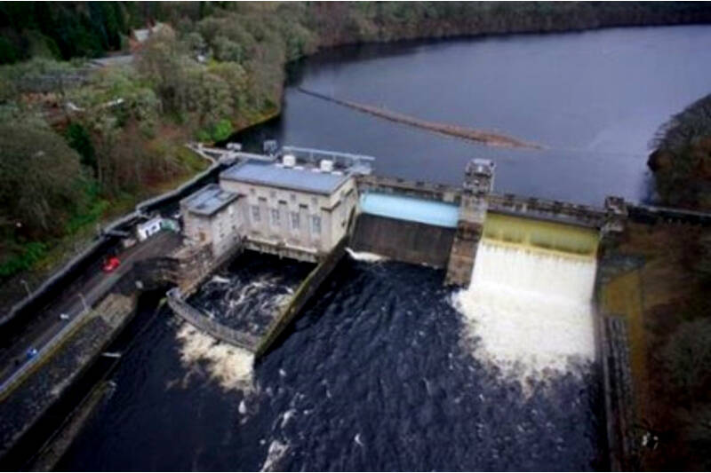 Process optimization for hydropower plants Solutions in the dam - Compact limit switch for process optimization for hydropower plants as a backwater detector for wood chip conveyance.