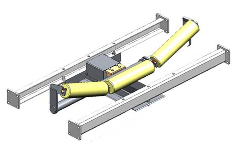 Jesma Single Roller Belt Scale type VIB-EES The Belt Scale VIB-EES is supplied with high precision turned rollers in a rigid and sturdy frame, providing excellent reliability, for building into existing conveyor constructions.