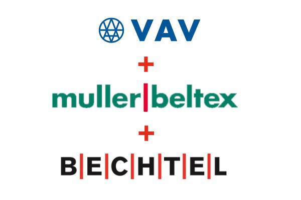 Strategic alliance of Muller Beltex, V.A.V. and Bechtel  Solid partners join forces and consolidate expertise and know-how. 