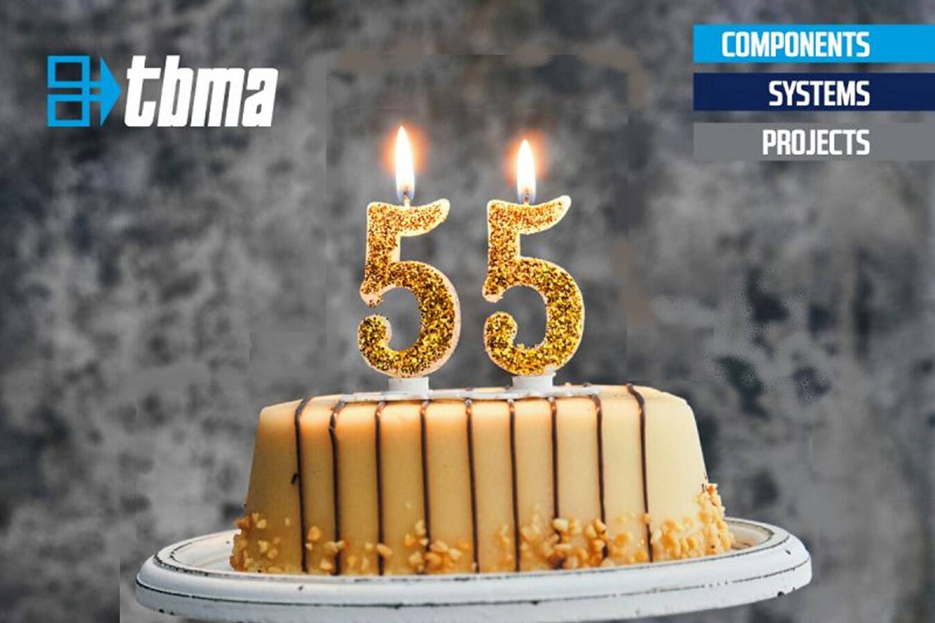 TBMA 55 years Technical Bureau for Mechanisation and Automation 55 years ago, TBMA, Technical Bureau for Mechanisation and Automation was founded by the father of Bart Houben, our current managing director. 
