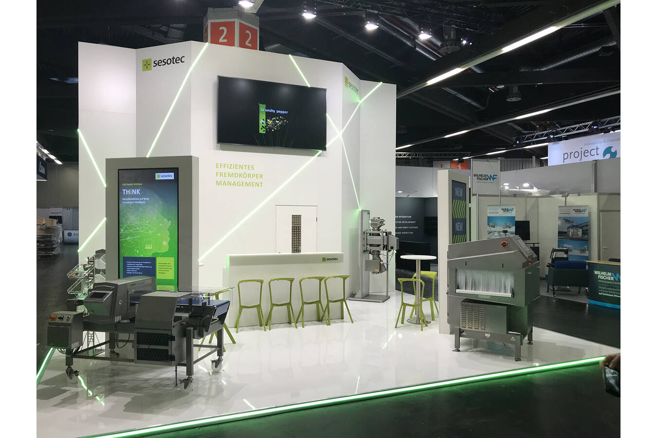 Sesotec successful at Fachpack/Powtech 2022 ”It was definitely the right decision to present ourselves in Nuremberg”. 
Innovations in technologies and software solutions, high-level talks
