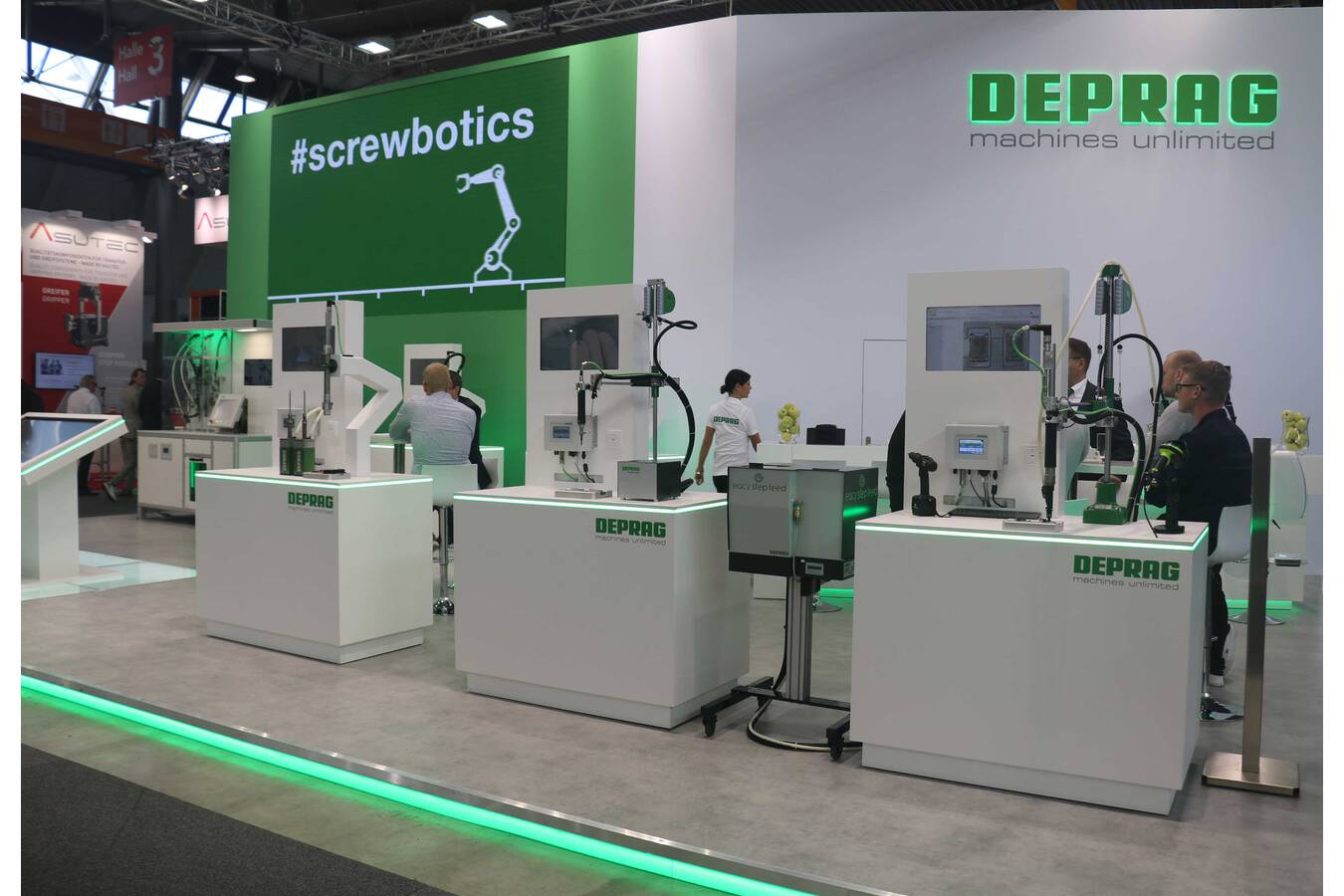 Product innovations in the assembly technology sector The 40th MOTEK exhibition opened its doors in Stuttgart over the 4th to the 7th October 2022.