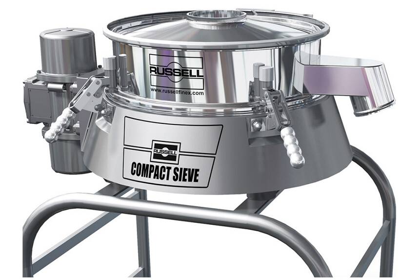 Pharmaceutical production optimization with Russel Finex sieves Russell Finex helps leading pharmaceutical company meet high levels of demand with the Russell Compact Sieve, with its stainless-steel contact parts, and easy-to-clean strip down design.