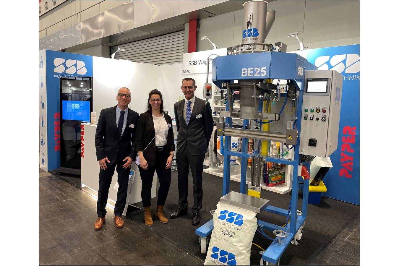 Successful SOLIDS 2023 for SSB Wägetechnik Two exciting trade fair days at solids in Dortmund for the SSB team.