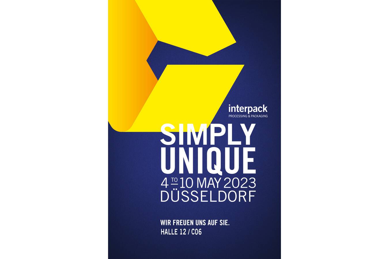 The countdown to interpack from 04. to 10.05.2023 is on In a few days, the global processing and packaging industry will finally meet again in Düsseldorf.