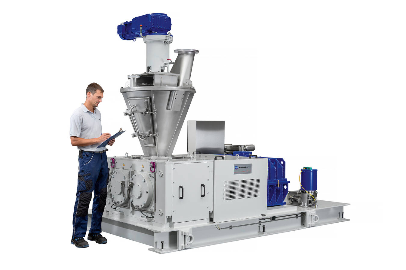 The Alpine Microburst AMB spiral jet mill is also available as a stand-alone baseline version.