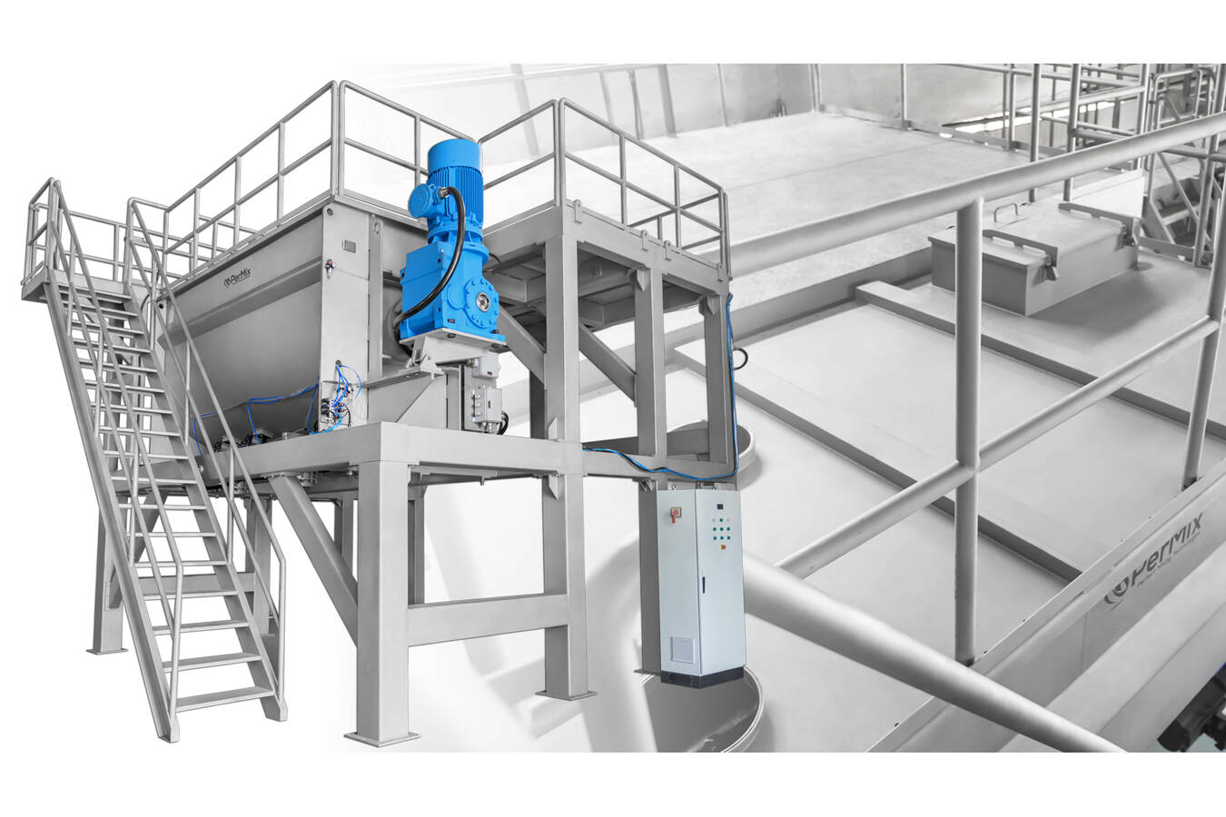Fluidized Zone Mixers For Hazardous Areas Fluidized zone mixers are a type of industrial mixer that are commonly used for mixing wet and dry materials. 