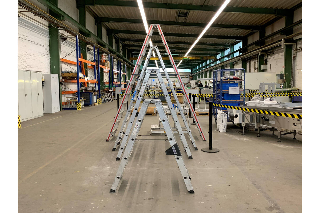 Plenty of space for innovation at Greif-Velox Ladders to success and plenty of freedom for new customer projects at Greif-Velox