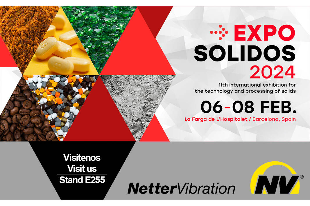 Variety and Innovation at EXPOSOLIDOS 2024 NetterVibration presents variety and innovation at EXPOSOLIDOS 2024