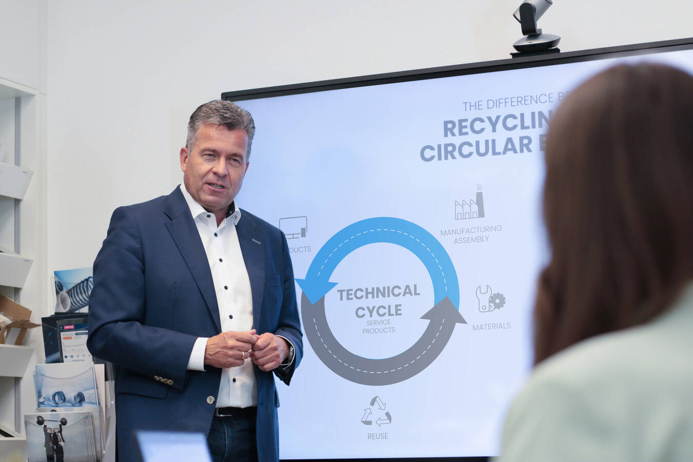 Masterflex one step ahead in the the circular economy. The Masterflex Group’s consulting and solutions expertise is to be expanded by 2035 and products transferred to the circular economy.