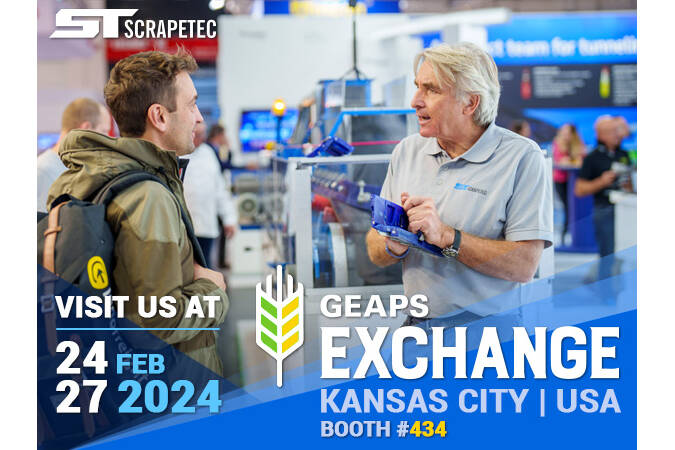 Scrapetec at the GEAPS Exchange in Kansas City Well-known Trade Show in Kansas City Invites You: Scrapetec Exhibiting from February 24 – 27