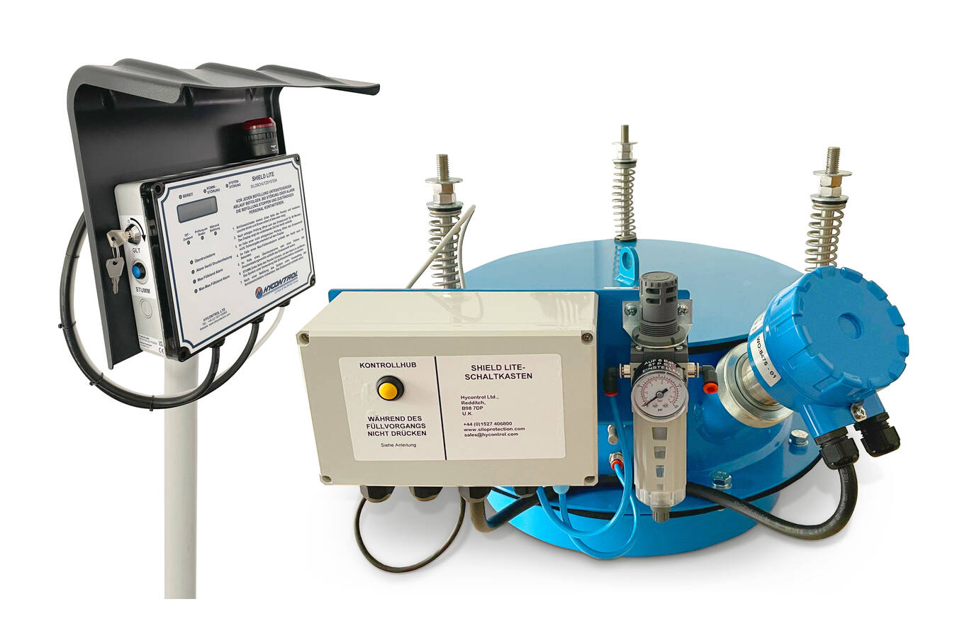 Ausfallsicheres Siloschutzsystem SHIELD Lite 