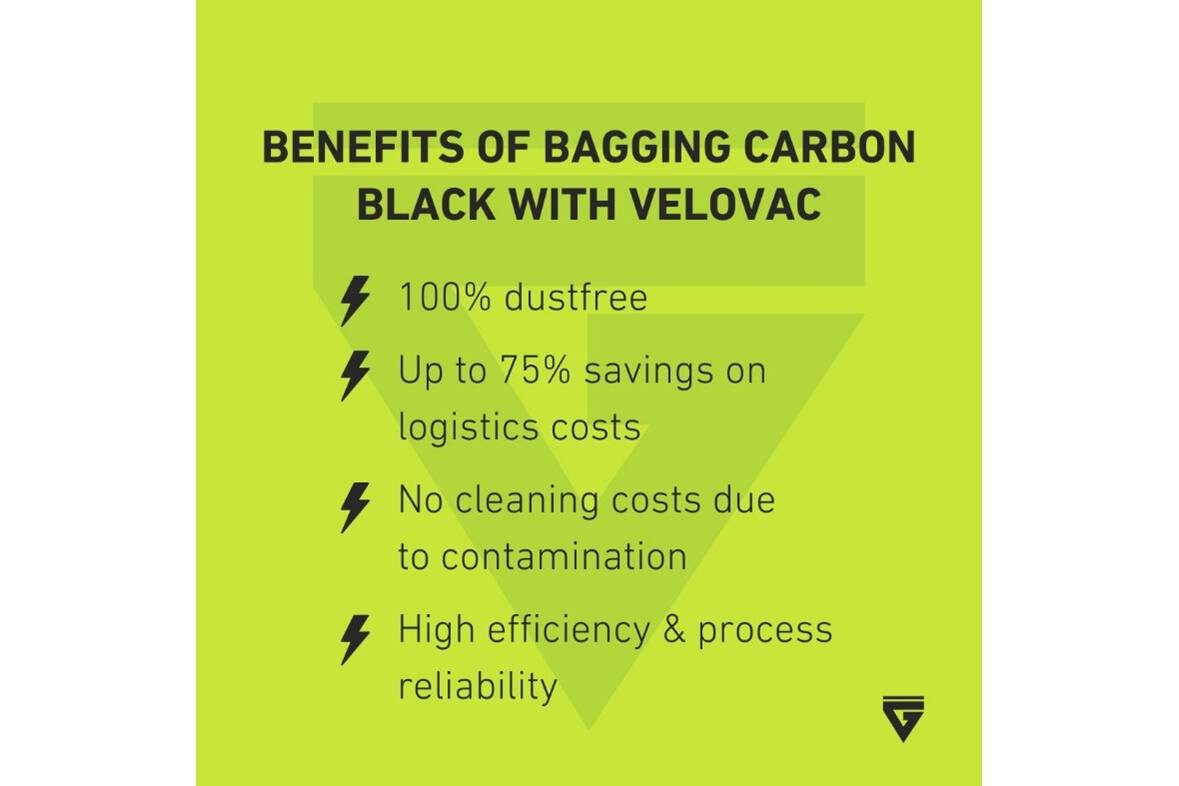Benefits of Bagging Carbon Black with VeloVac