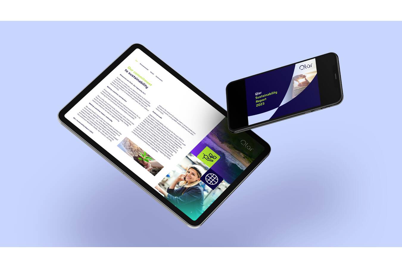 Green transformation: Qlar defines ambitious sustainability targets Following the rebranding of Schenck Process to Qlar, the long-established company from Darmstadt, Germany, is publishing its first sustainability report.