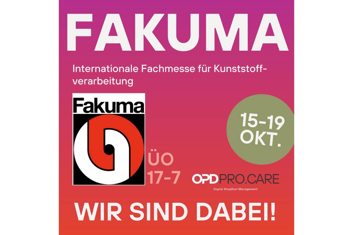 Opdenhoff meets FAKUMA 2024 