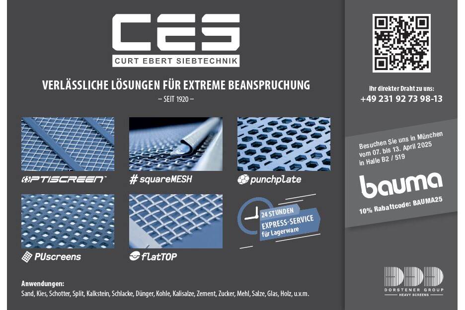 PU screens - the plastic alternative Advantages of PU screens: wear resistance, high cut resistance, high elasticity, less clogging, noise reduction.