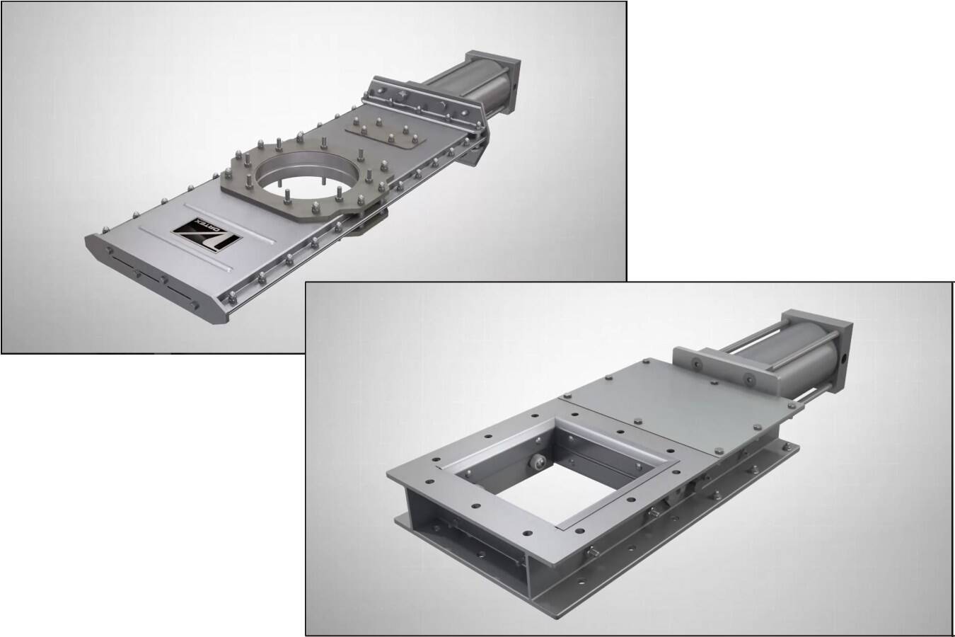 Vortex Orifice Gate vs. Roller Gate: what’s the difference? Vortex Orifice Gate and the Vortex Roller Gate are popular solutions for handling dry bulk solid materials. Both are slide gates. When should you choose which one?