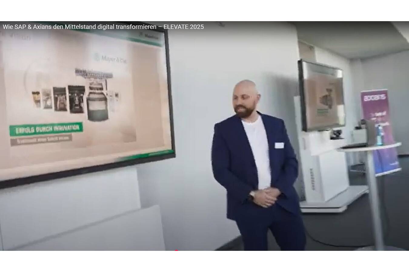 ELEVATE 2025: How SAP & Axians are digitally transforming the market ELEVATE 2025 event. Digitalization needs strong partnerships.