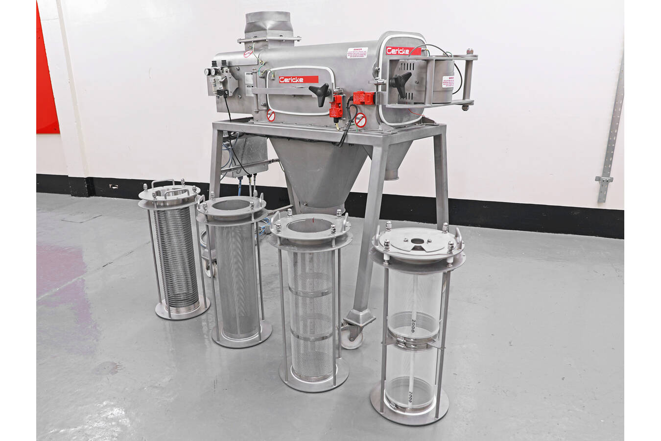 Gericke Centrifugal Sifter GS: increase product quality, reduce waste  