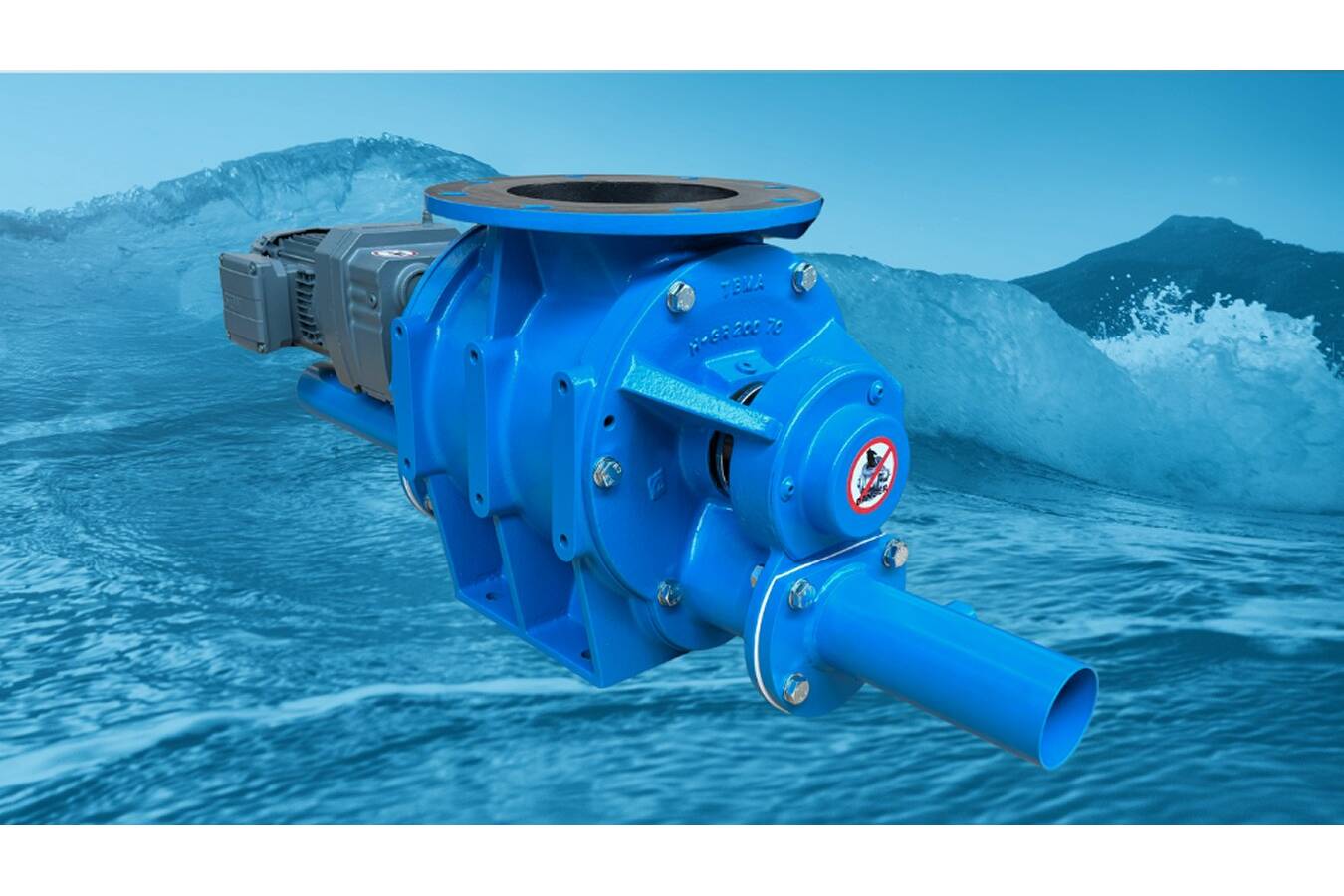 TBMA H-GRD blowing seal sets a new standard in aquafeed TBMA have redesigned their H-GRD blowing seal, dedicated to handling fish feed on feeding barges for open sea fish farming. 