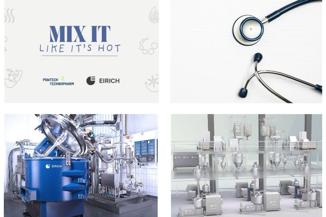 Eirich @Powtech 2025 Proces solutions on prescription