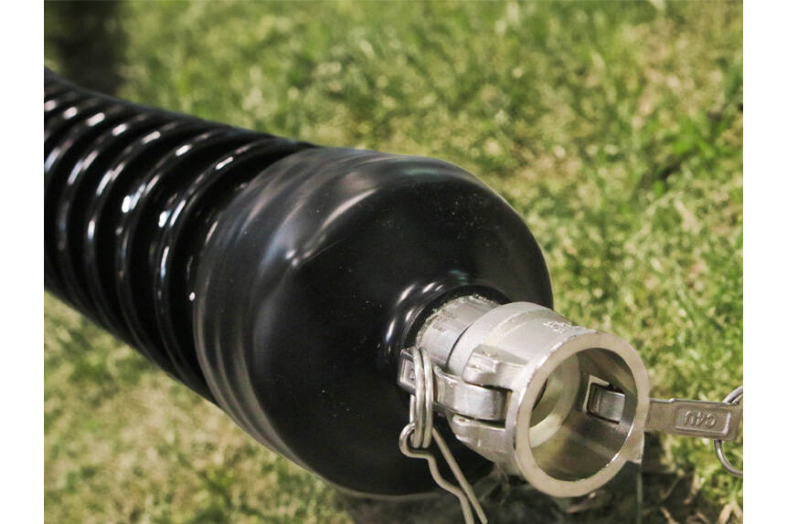 Mobile outdoor off-road special hoses Robust Masterflex solutions for drinking water in outdoor applications - Insulated ”hose-in-hose” for extreme mobile conditions