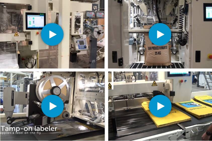 SYMACH Flexible, High-Speed Bag-Filling Machines SYMACH, a BW Packaging Systems company, offers a line of modular bag-filling machines. These systems offer unparalleled flexibility for handling various bag materials and sizes (4 kg to 50 kg) at speeds up to 16 bags per minute.