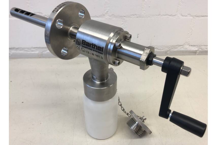 Screw sampler with ATEX approval 