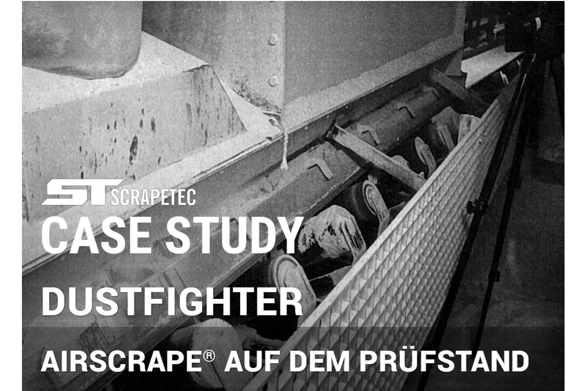 Independent study confirms AirScrape reduces dust emissions A comparative measurement by IFG and BG RCI confirms that the contact-free AirScrape sealing system significantly reduces dust emissions and workplace exposure compared to conventional side sealing systems.