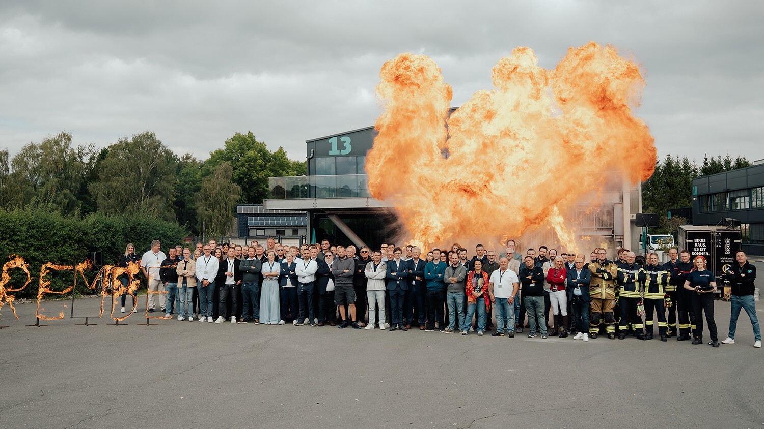 REMBE Trains Over 50 European Partners in Brilon REMBE trained more than 50 European sales representatives and subsidiaries in Brilon from 9 to 12 September, including explosion demonstrations. New sites in Poland and France and a logistics centre follow.