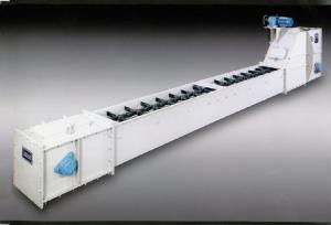 Five troughed chain conveyors and three bucket elevators for limestone tran 