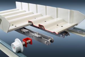 Pan conveyors for the transport of pellets  for Sohar Pelletizing 