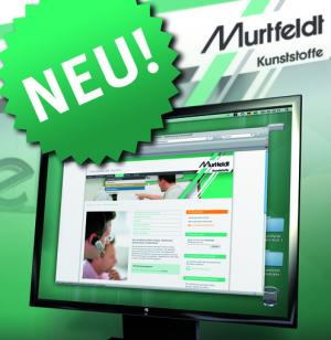 The stage is set for something new. Murtfeldt"s new Internet site ist state-of-the-art