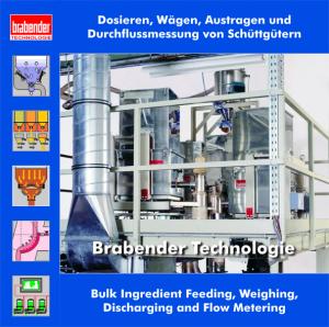 Brabender Technologie: Free Info CD Bulk ingredient feeding, weighing, discharging and flow metering