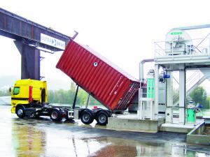 Falt storage in Basel Twin-level flat store