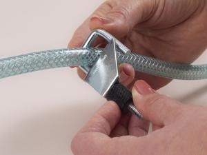 Tubing clamps metal Flow-through regulation