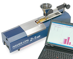 Haver CPA 2-1 HR High resolution particle analysis down to 10 microns - with modular dispersion