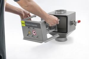 New Magbox inline magnet is a hot topic S+S Magbox MXP inline magnet also available in high-temperature version